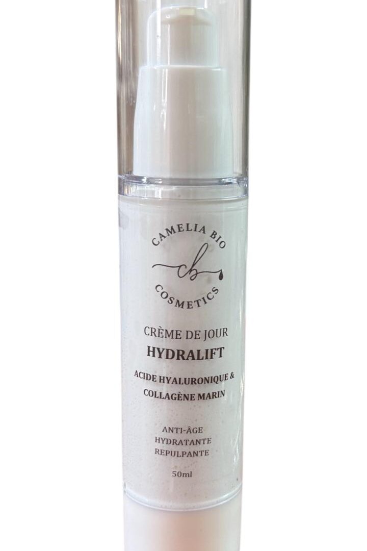 CRÈME DE JOUR HYDRALIFT: ACIDE HYALURONIQUE & COLLAGÈNE MARIN