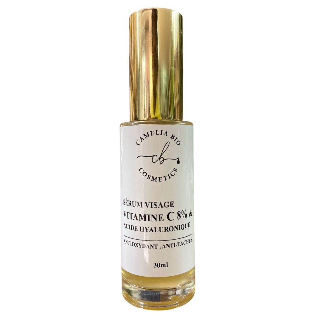 SERUM VISAGE VITAMINE C 8% & ACIDE HYALURONIQUE